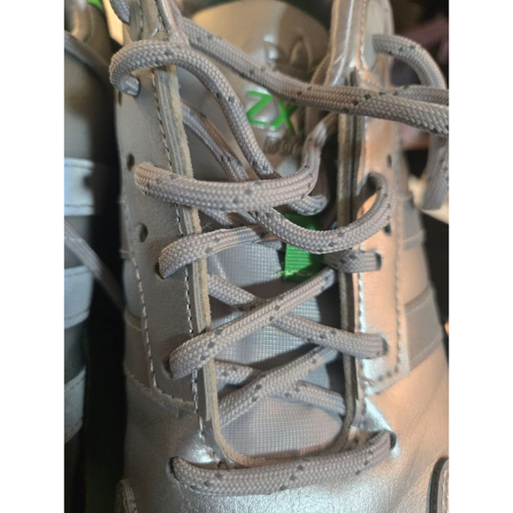 Men's Adidas x Kawasaki ZX22 Sneakers US 8.5 Silver Green Black - Picture 10 of 10